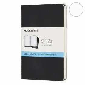 Карманный Блокнот Moleskine Cahier (3 шт) Точка Черный