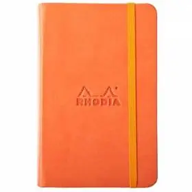 Блокнот Rhodia Rhodiarama мандарин А6 линия