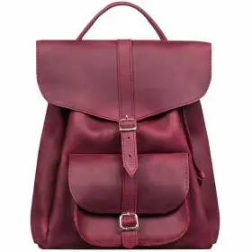 Кожаный женский рюкзак Dekey Classic Марсала