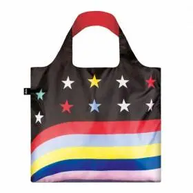 Сумка для покупок складная Loqi Travel Stars &amp; Stripes