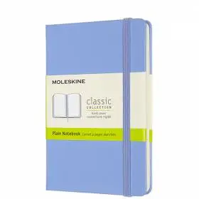 Карманный блокнот Moleskine Classic Голубая Гортензия чистые листы