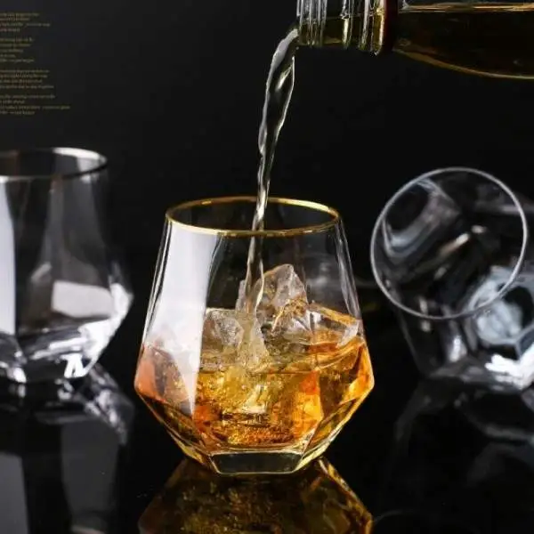 Стакан высокий Crystal Gold 450 мл