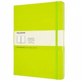 Большой блокнот Moleskine Classic Лимонный Зеленый Мягкий чистые листы