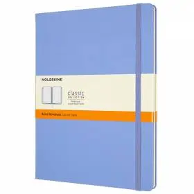 Большой блокнот Moleskine Classic Голубая Гортензия Мягкий в линию