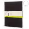 Большой Блокнот Moleskine Cahier XXL Черный Чистые Листы