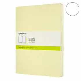 Блокнот Moleskine Cahier Великий Чисті Листи Ніжний Жовтий