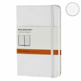 Карманный блокнот Moleskine Classic Твердая обложка Белый Линия