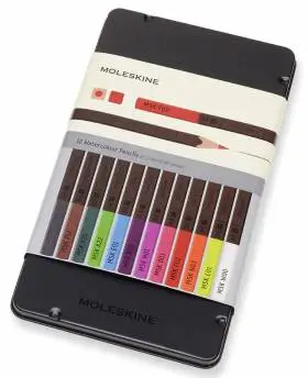 Набор акварельных карандашей Moleskine (12 шт)