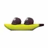 Набор шейкеров для соли и перца Alessi Banana Bros