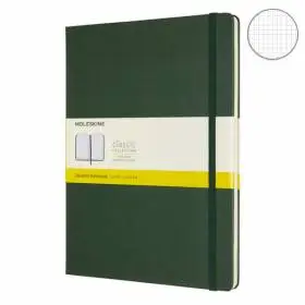 Блокнот Moleskine Classic Великий Клітка Миртовий Зелений