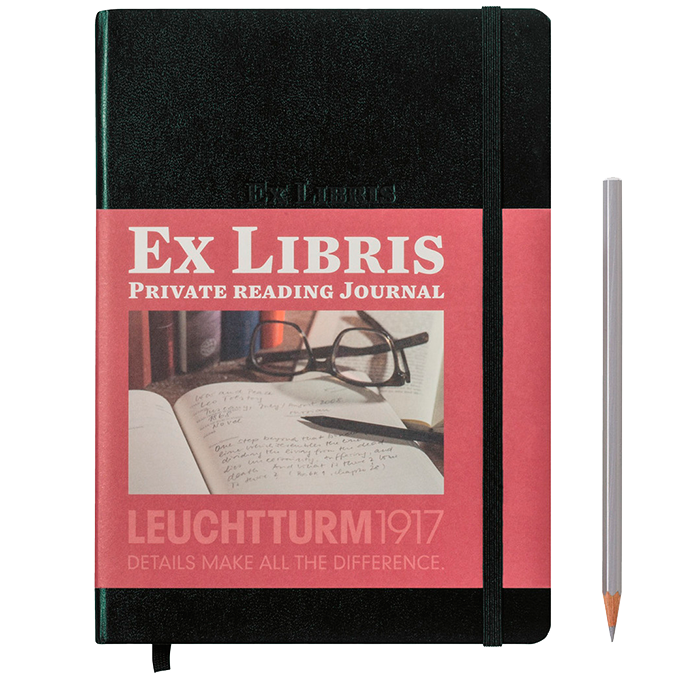 Блокнот читателя Leuchtturm1917 ExLibris (англ) Средний Черный (341744)