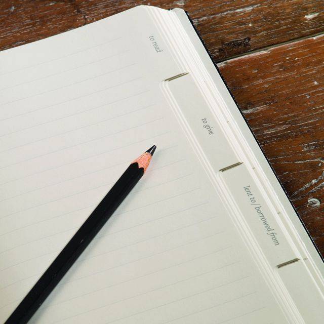 Блокнот читателя Leuchtturm1917 ExLibris (англ) Средний Черный (341744)