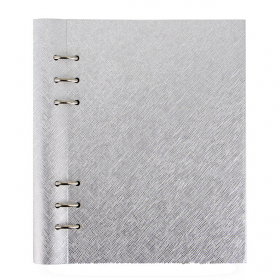 Організатор Filofax Clipbook A5 Saffiano Metallic Silver (145004)