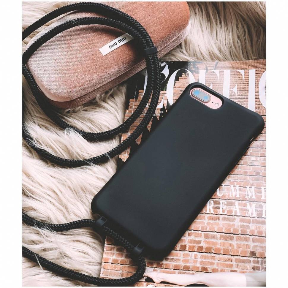 Чехол с ремешком для Iphone Modicase Черный