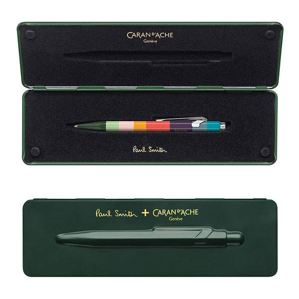 Ручка Caran d'Ache 849 Paul Smith Темно-зеленый Бокс