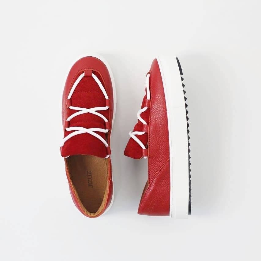 Кеды из кожи Jizuz Volume