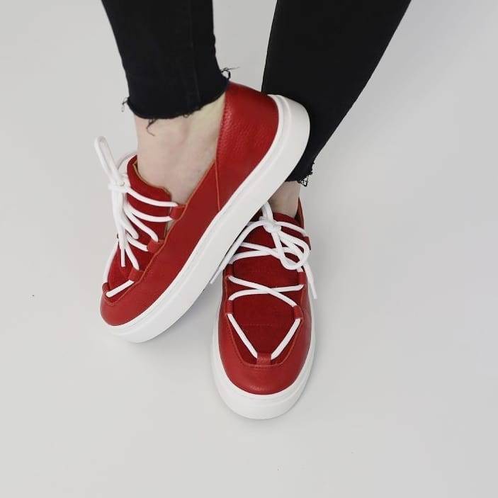 Кеды из кожи Jizuz Volume