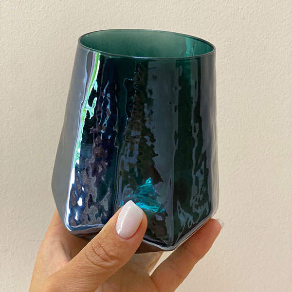 Стакан Зеркальная Бирюза 450 мл