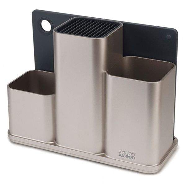 Кухонний Організатор з Дошкою Joseph Joseph Срібло