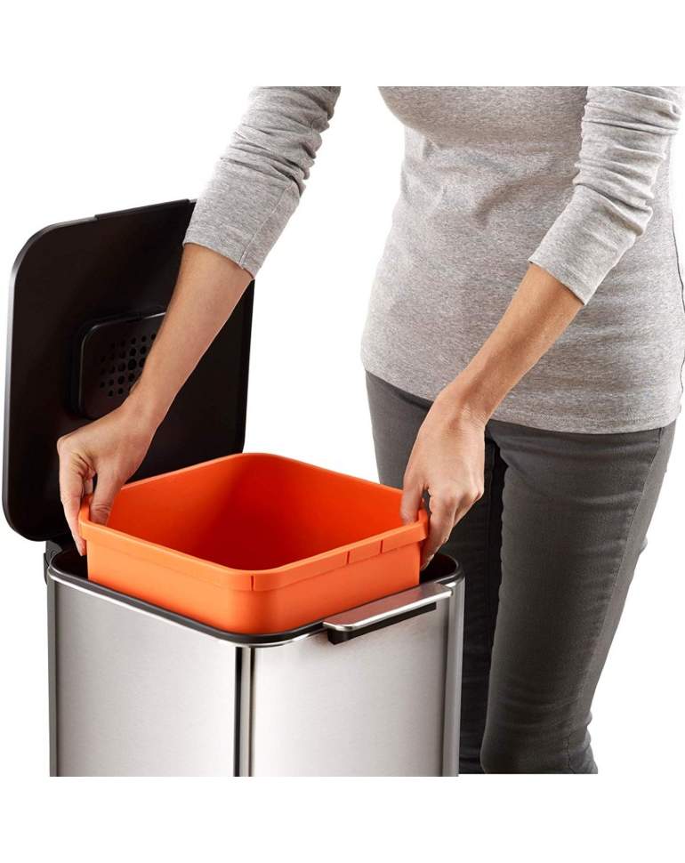 Контейнер для Сортировки Мусора Joseph Joseph 40 л Серый