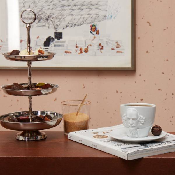 Чашка Tassen William Shakespeare 260 мл Біла