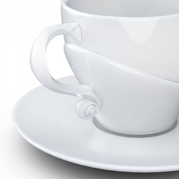 Чашка Tassen William Shakespeare 260 мл Біла