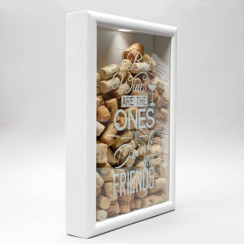 Копилка Для Винных Пробок The Best Wines Are The Ones We Drink With Friends