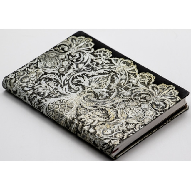Карманный блокнот Paperblanks Кружево Аллюр Белый