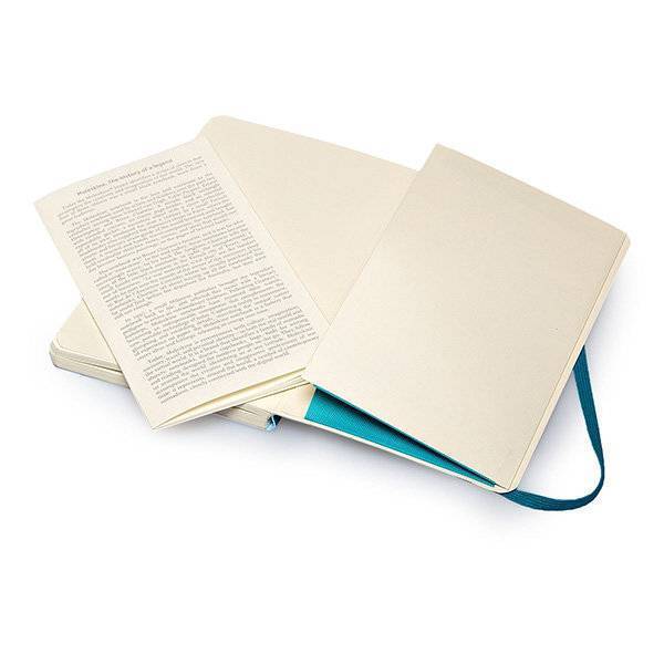 Кишеньковий блокнот Moleskine Classic М'яка обкладинка Аквамарин Чисті аркуші