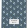Блокнот Gifty Blue Flowers S 16х9,5 см + подарок