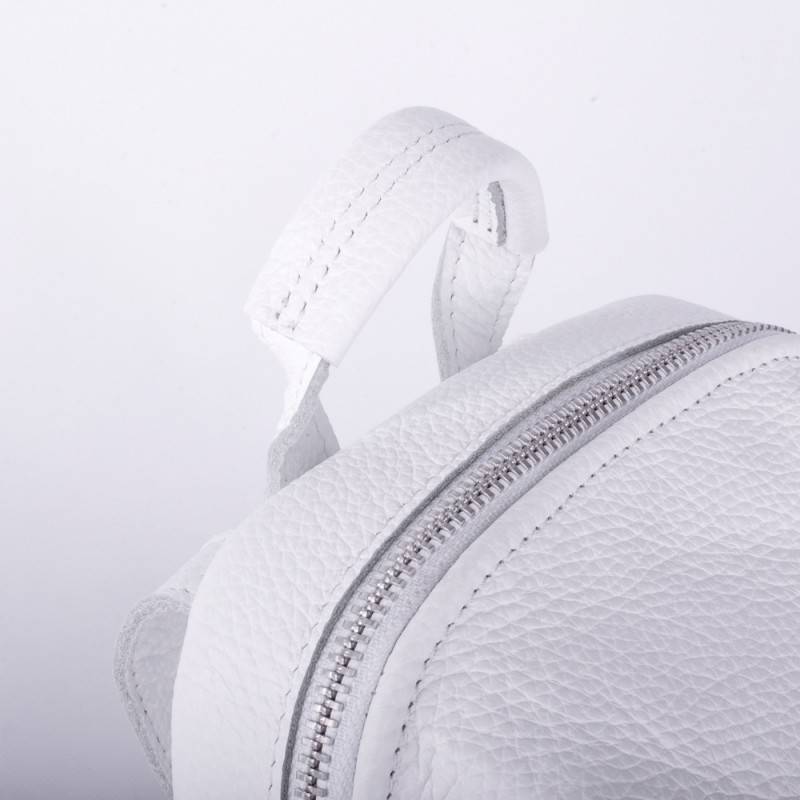 Рюкзак из кожи JIZUZ Gatsby White Рюкзак из кожи JIZUZ Gatsby White