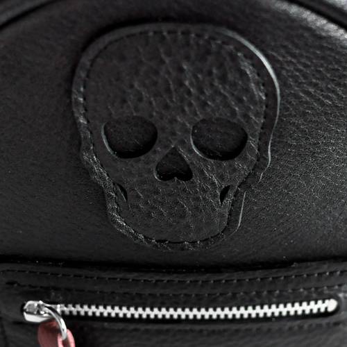 Рюкзак из кожи JIZUZ Baby Sport Skull Black