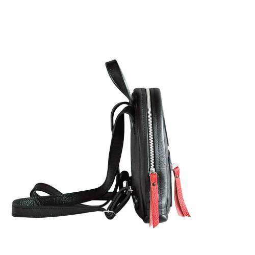 Рюкзак из кожи JIZUZ Baby Sport Skull Black