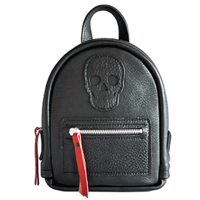 Рюкзак зі шкіри JIZUZ Baby Sport Skull Black