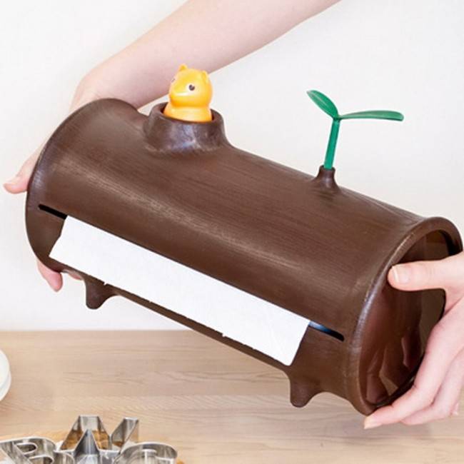 Тримач для паперових рушників Qualy Log and Roll