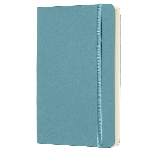 Карманный блокнот Moleskine Classic Мягкая обложка Океанский синий Линия