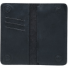 Вертикальный кожаный чехол-портмоне на магнитах Black Brier Черный (PM6-35)