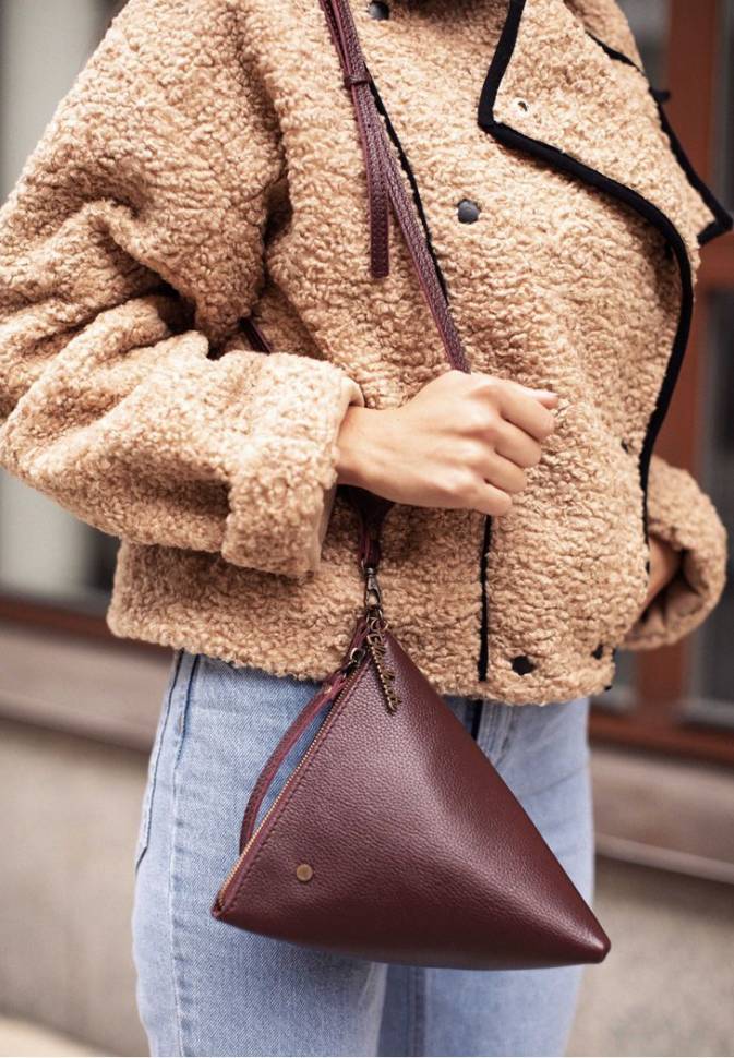 Сумка - косметичка Пирамида BlankNote Марсала