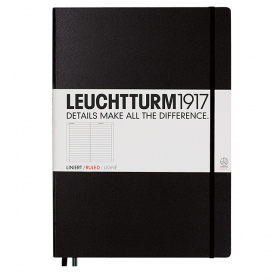 Блокнот Leuchtturm1917 MasterClassic Черный Линия (327150)