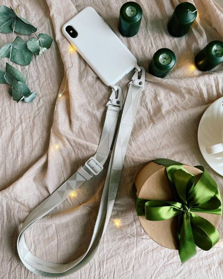 Чехол с ремешком для iPhone Modicase Белый