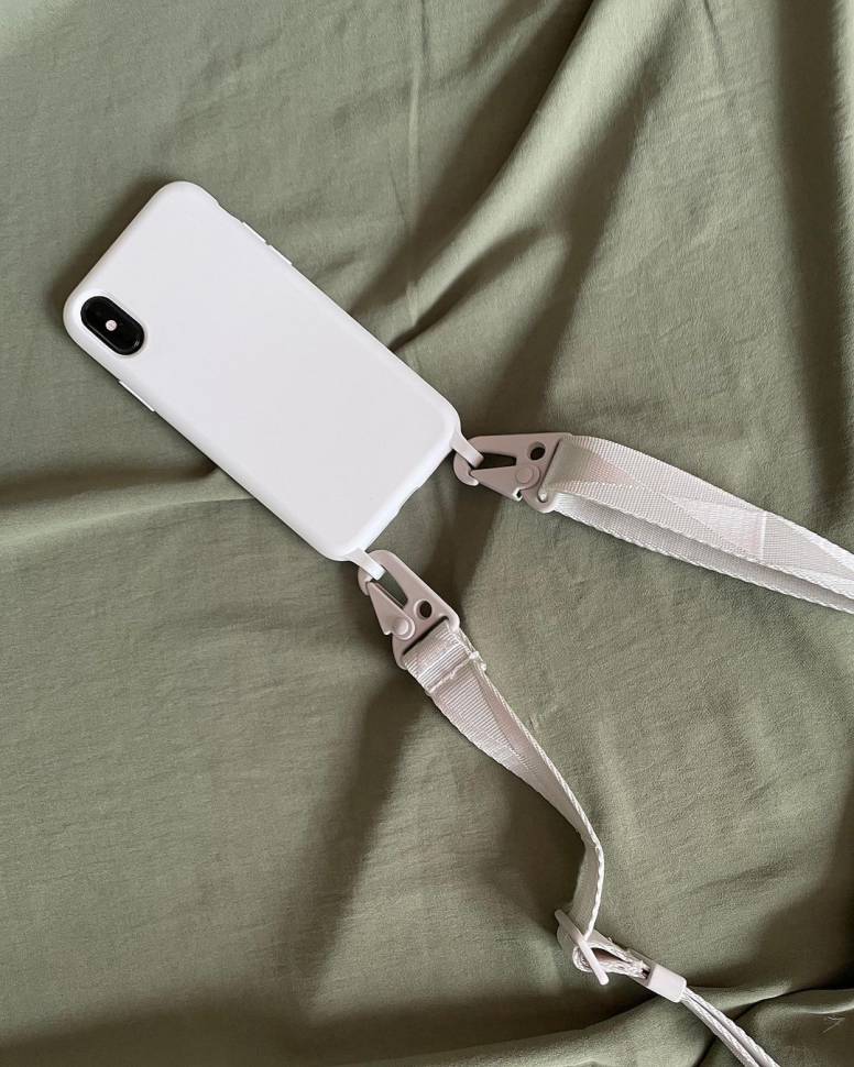 Чехол с ремешком для iPhone Modicase Белый