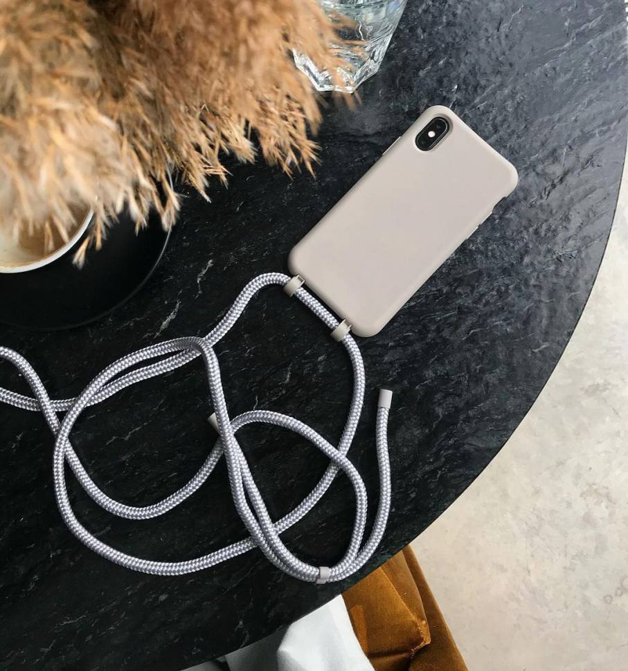 Чехол с ремешком для iPhone Modicase Белый