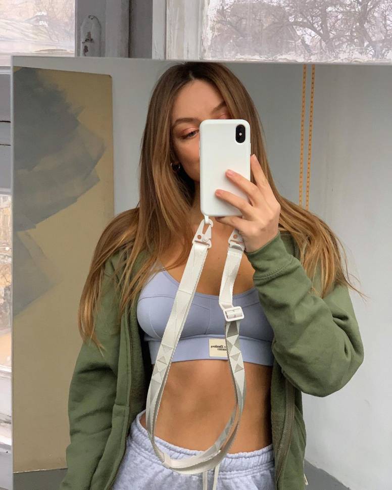 Чехол с ремешком для iPhone Modicase Белый