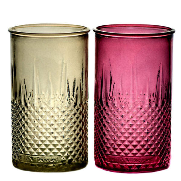 Стакан высокий San Miguel DIAMANTE GARNET 450 мл коричневый