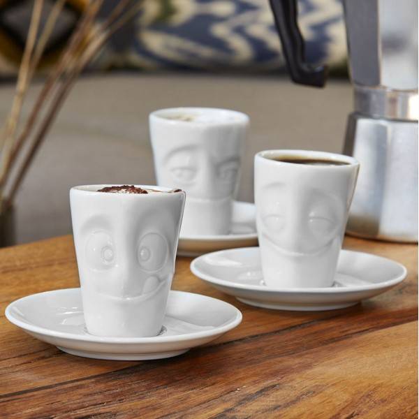 Чашка для эспрессо Tassen Verschmitzt 80 мл Белая