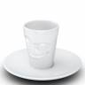 Чашка для эспрессо Tassen Verschmitzt 80 мл Белая