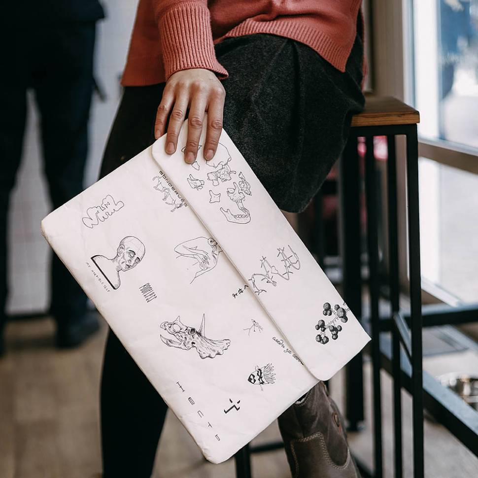 Чохол для MacBook 13" Paper Ninja Тату L