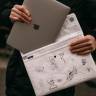 Чехол для MacBook 13" Paper Ninja Тату L