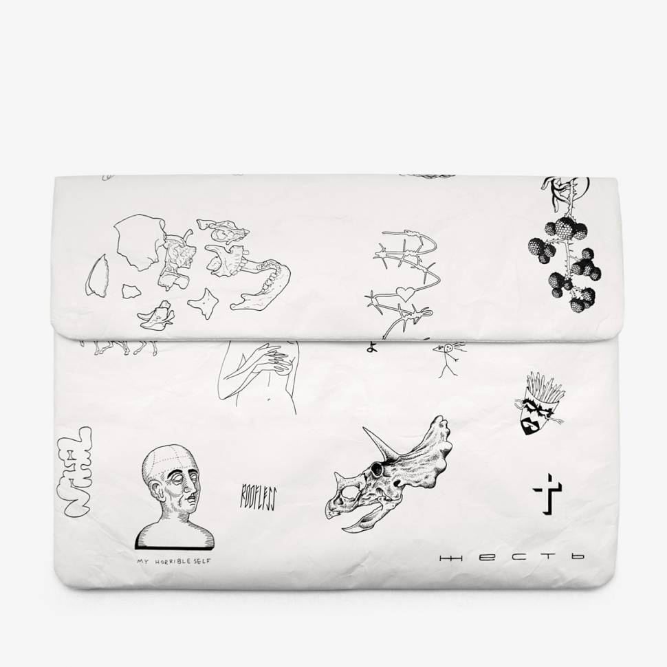 Чохол для MacBook 13" Paper Ninja Тату L