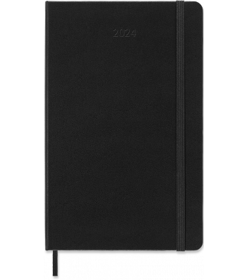 Середній Щотижневик Moleskine 2026 Чорний